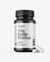 Plastic Pill Bottle Mockup