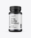 Plastic Pill Bottle Mockup