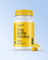 Plastic Pill Bottle Mockup