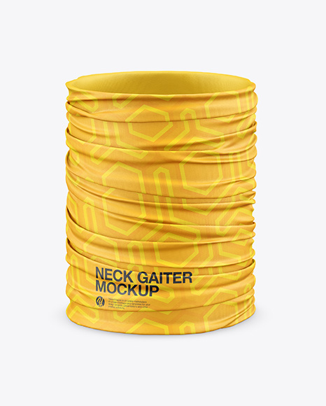 Polyester Neck Gaiter Mockup - PSD Mockups