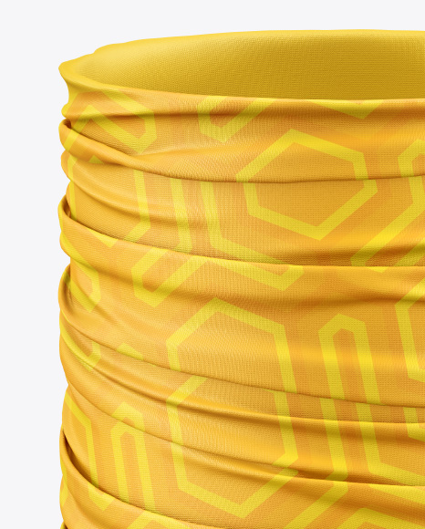 Polyester Neck Gaiter Mockup