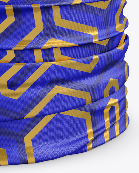 Polyester Neck Gaiter Mockup