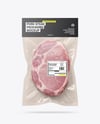 Pork Steak Vacuum Packaging Mockup