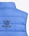 Puffer Vest Mockup