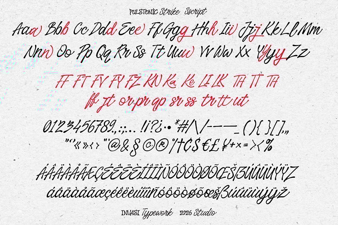 Pulstonic Strike – Urban Font Duo