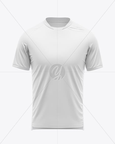 Raglan Short Sleeve Jersey Mockup