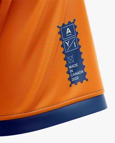 Raglan Short Sleeve Jersey Mockup