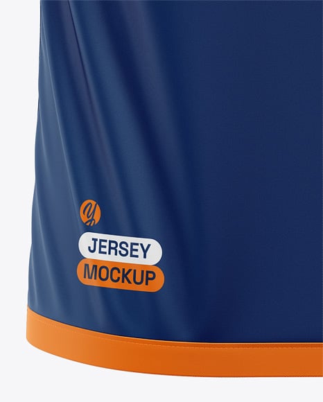 Raglan Short Sleeve Jersey Mockup