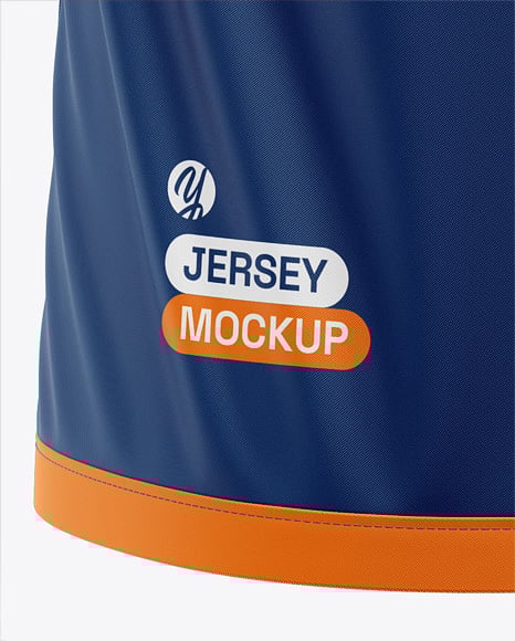 Raglan Short Sleeve Jersey Mockup