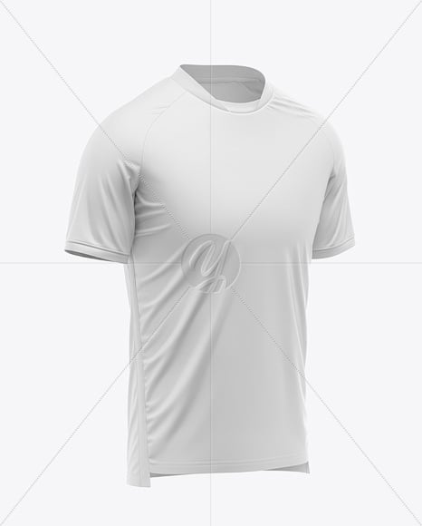 Raglan Short Sleeve Jersey Mockup