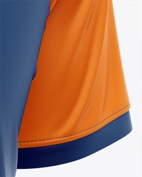 Raglan Short Sleeve Jersey Mockup