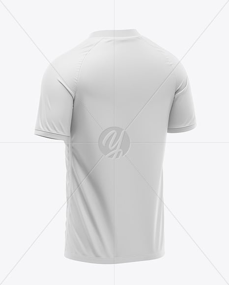 Raglan Short Sleeve Jersey Mockup