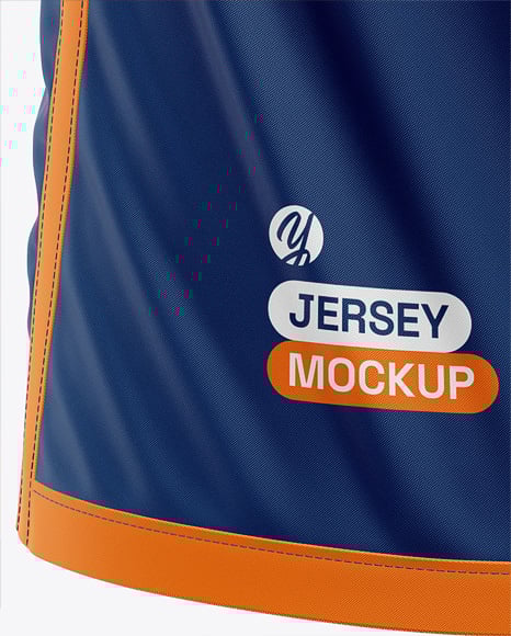 Raglan Short Sleeve Jersey Mockup