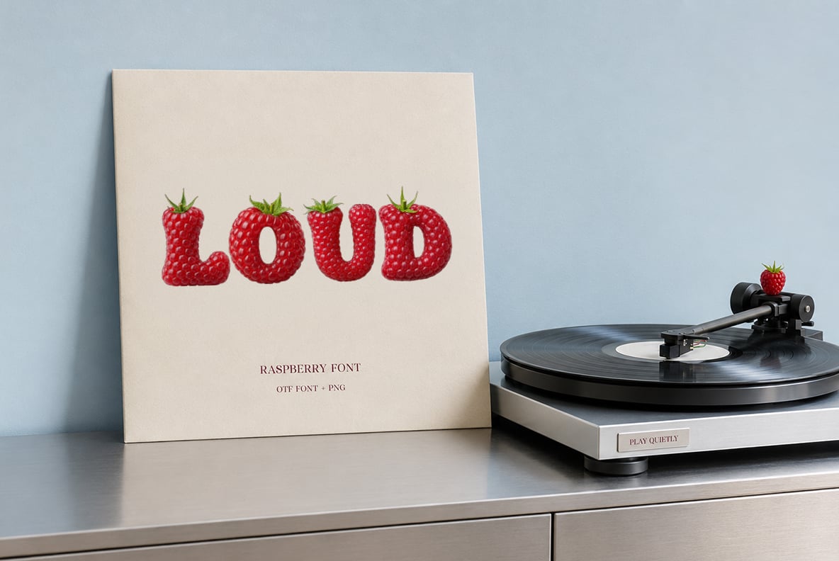 Raspberry Font