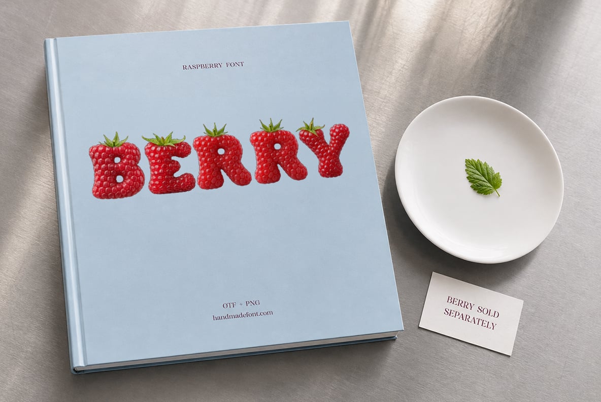 Raspberry Font
