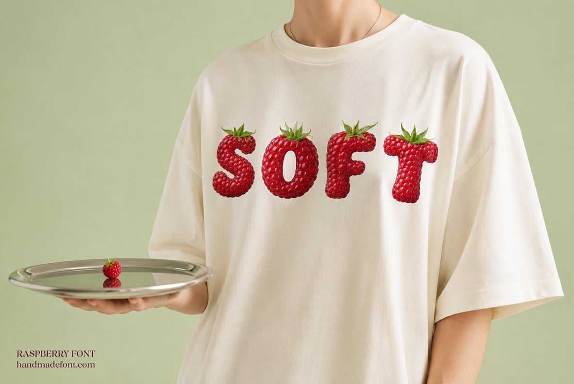 Raspberry Font