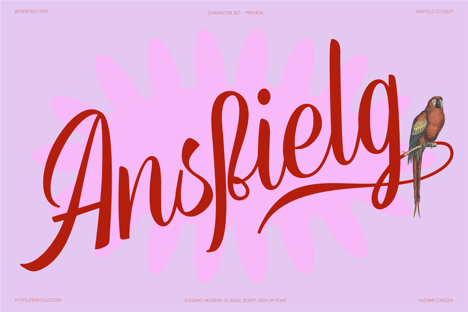 Refinsted — Elegant Script Calligraphy Font