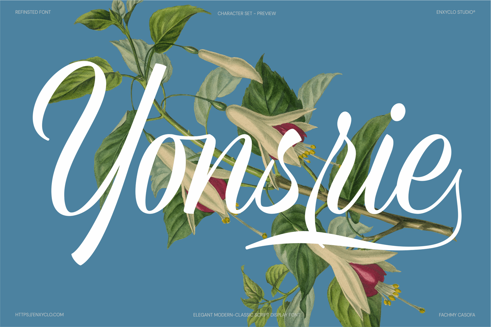 Refinsted — Elegant Script Calligraphy Font