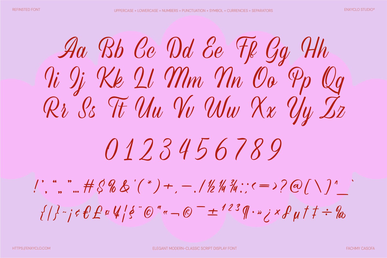Refinsted — Elegant Script Calligraphy Font