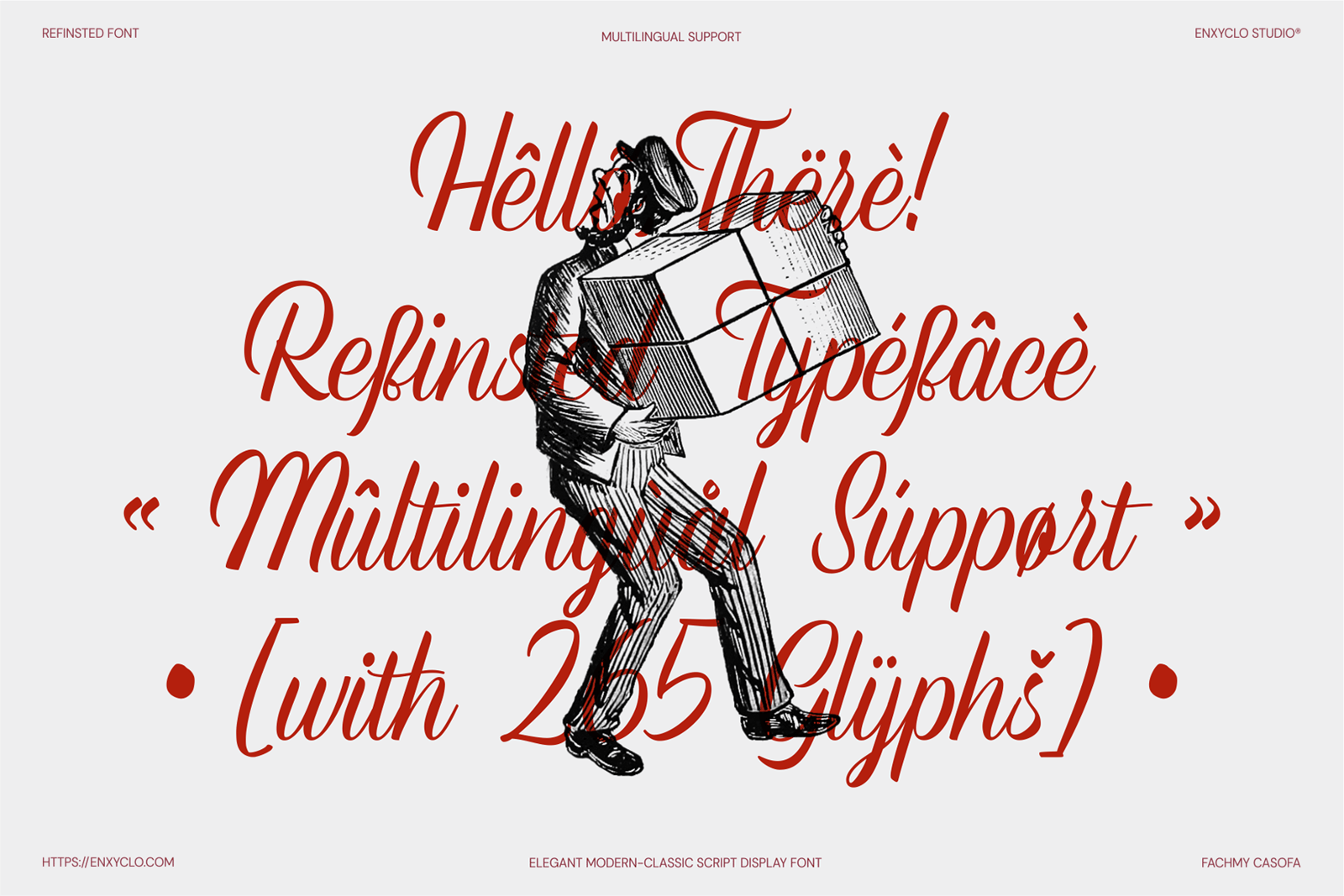 Refinsted — Elegant Script Calligraphy Font