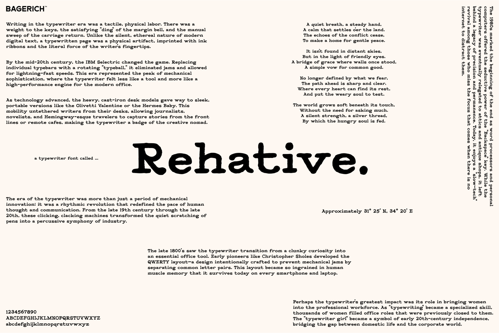 Rehative Typewriter