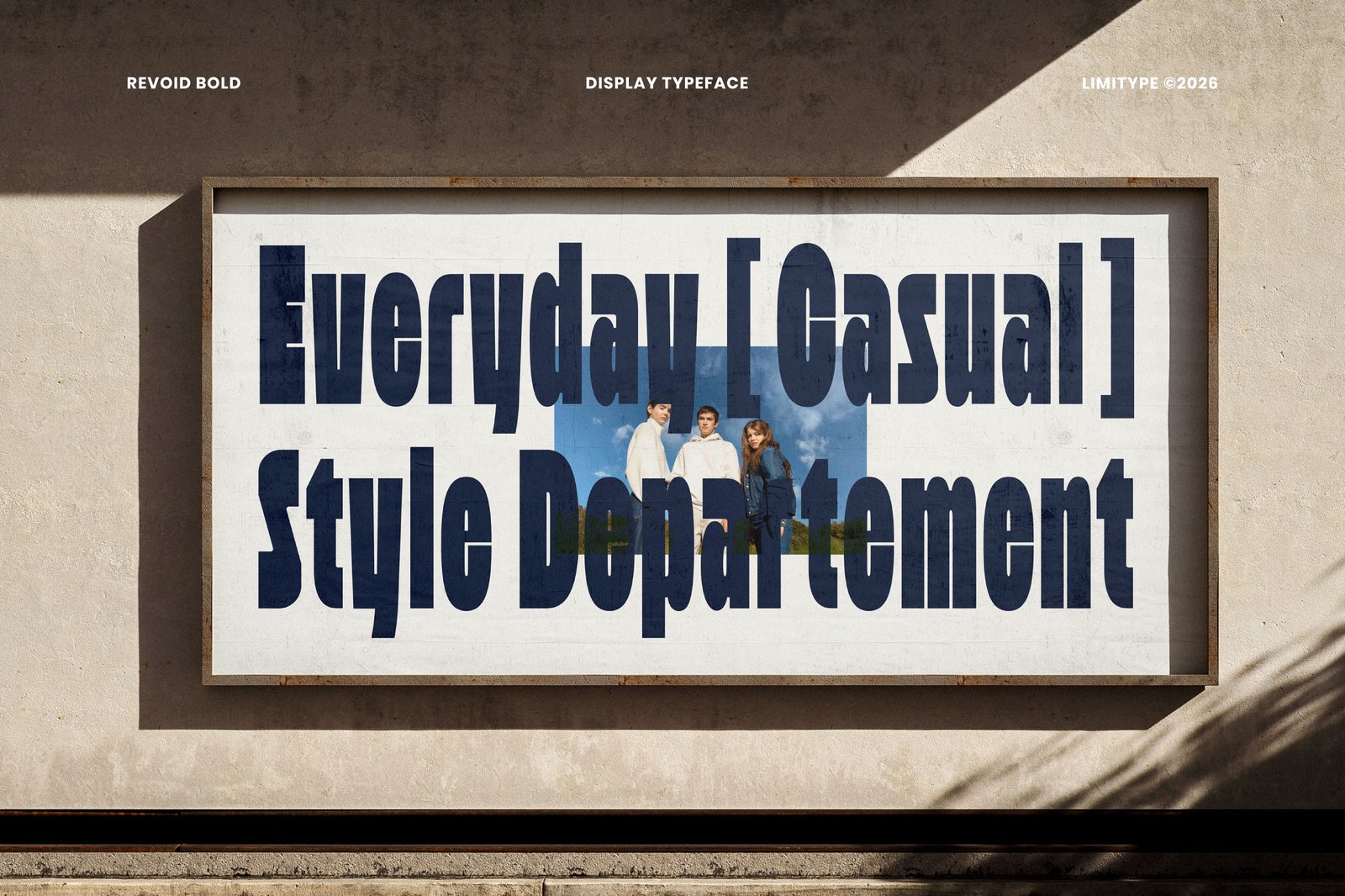 Revoid - Bold Condensed Font