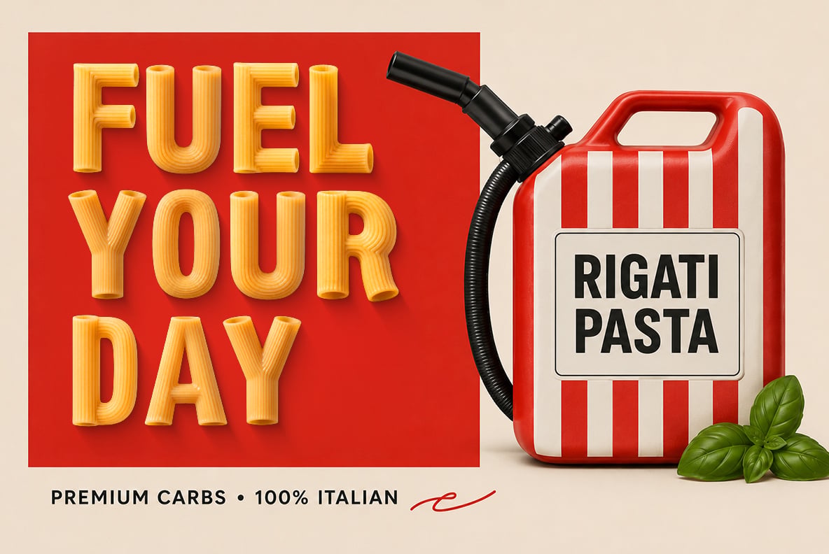 Rigati Pasta Font