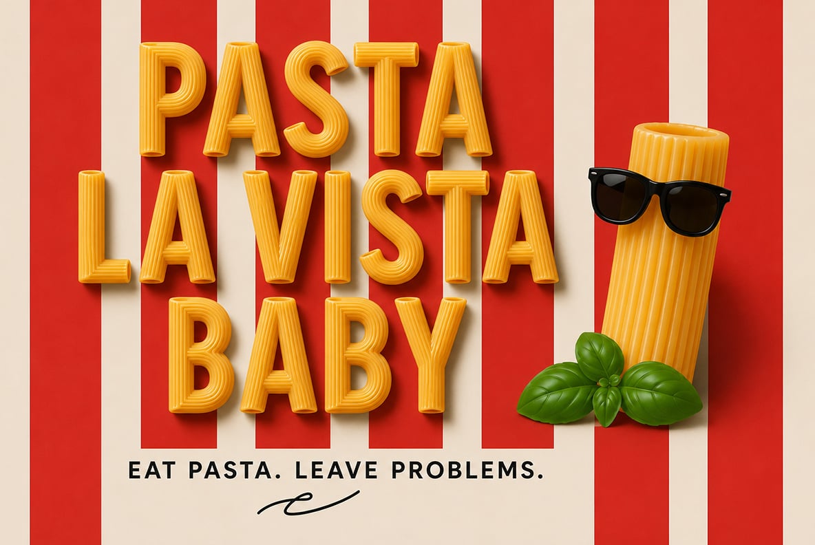 Rigati Pasta Font
