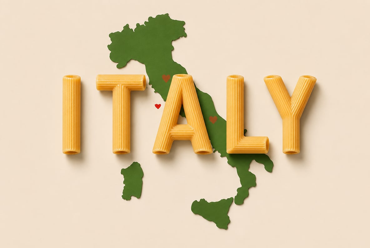 Rigati Pasta Font