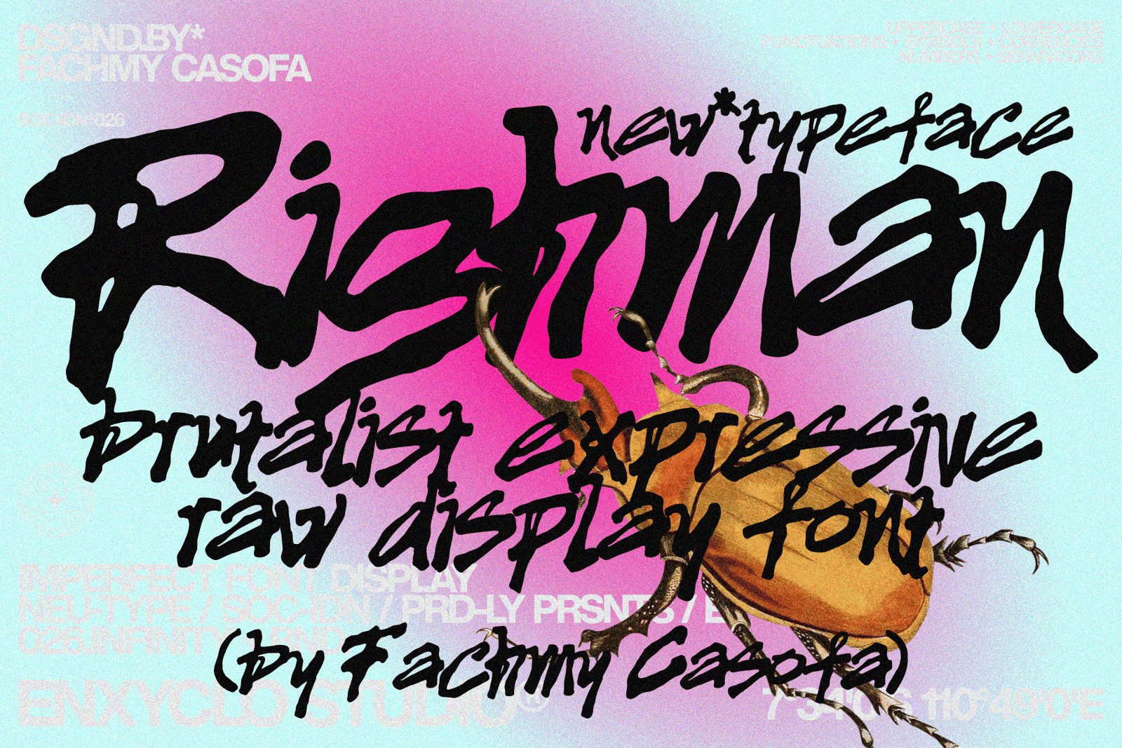 RIGHMAN — Modern Branding Font
