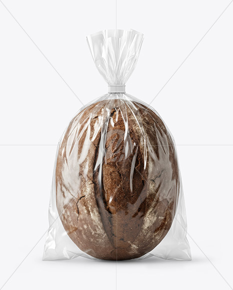 Rye Sourdough Bread Package Mockup