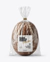 Rye Sourdough Bread Package Mockup
