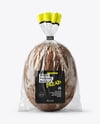 Rye Sourdough Bread Package Mockup