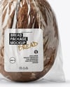 Rye Sourdough Bread Package Mockup