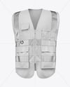 Safety Vest Mockup - Front View