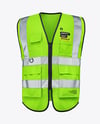 Safety Vest Mockup - Front View