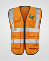 Safety Vest Mockup - Front View