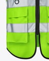 Safety Vest Mockup - Front View