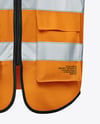 Safety Vest Mockup - Front View