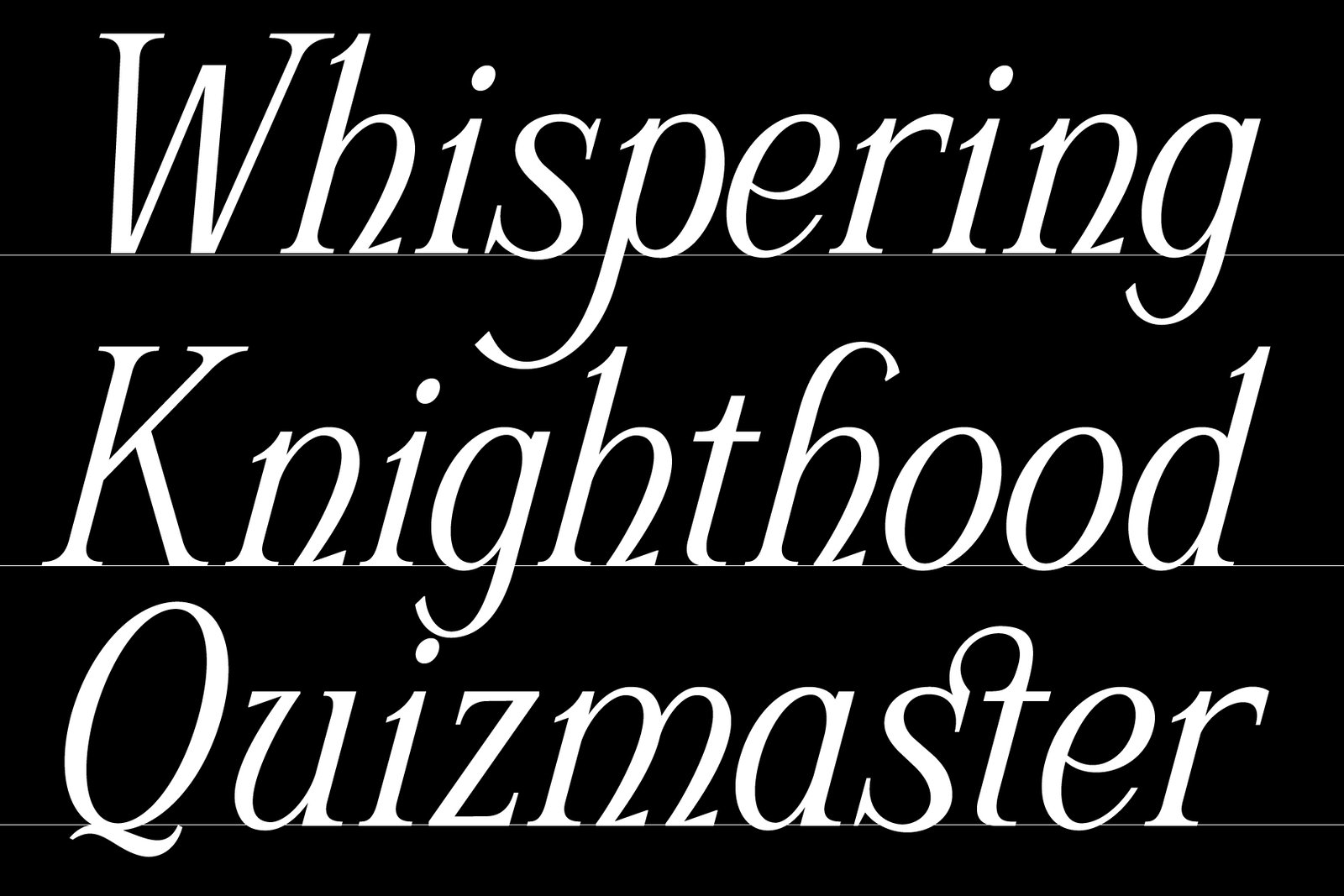 Schriftolia — Elegant Serif Italic