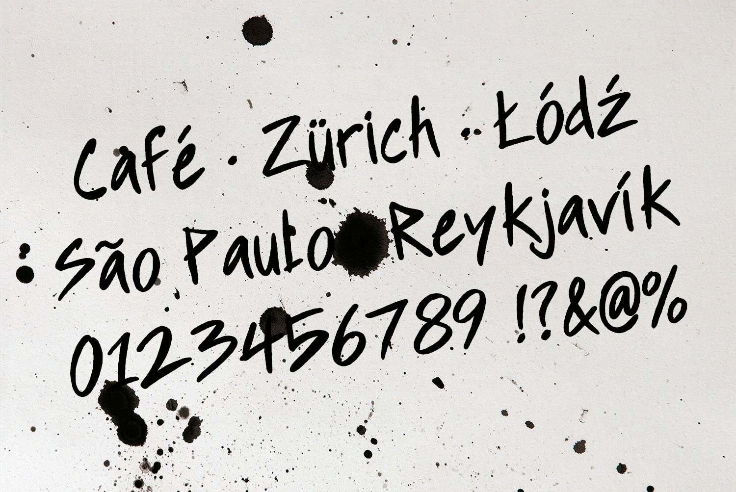 Scratch Note Font