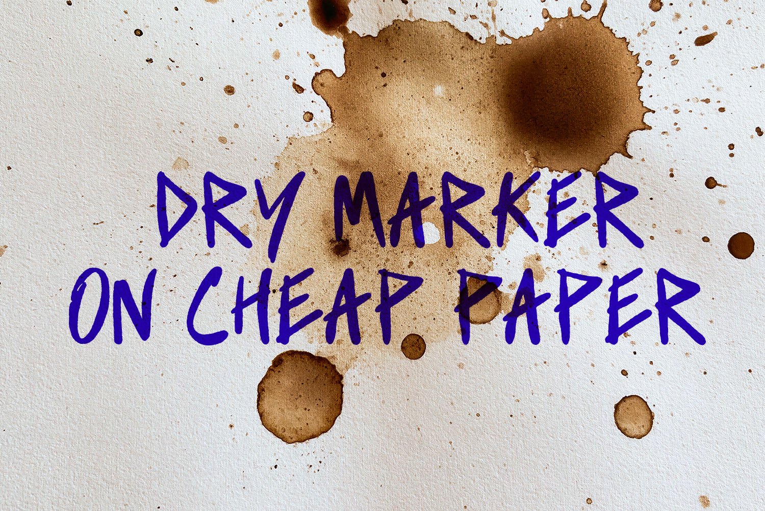 Scratch Note Font