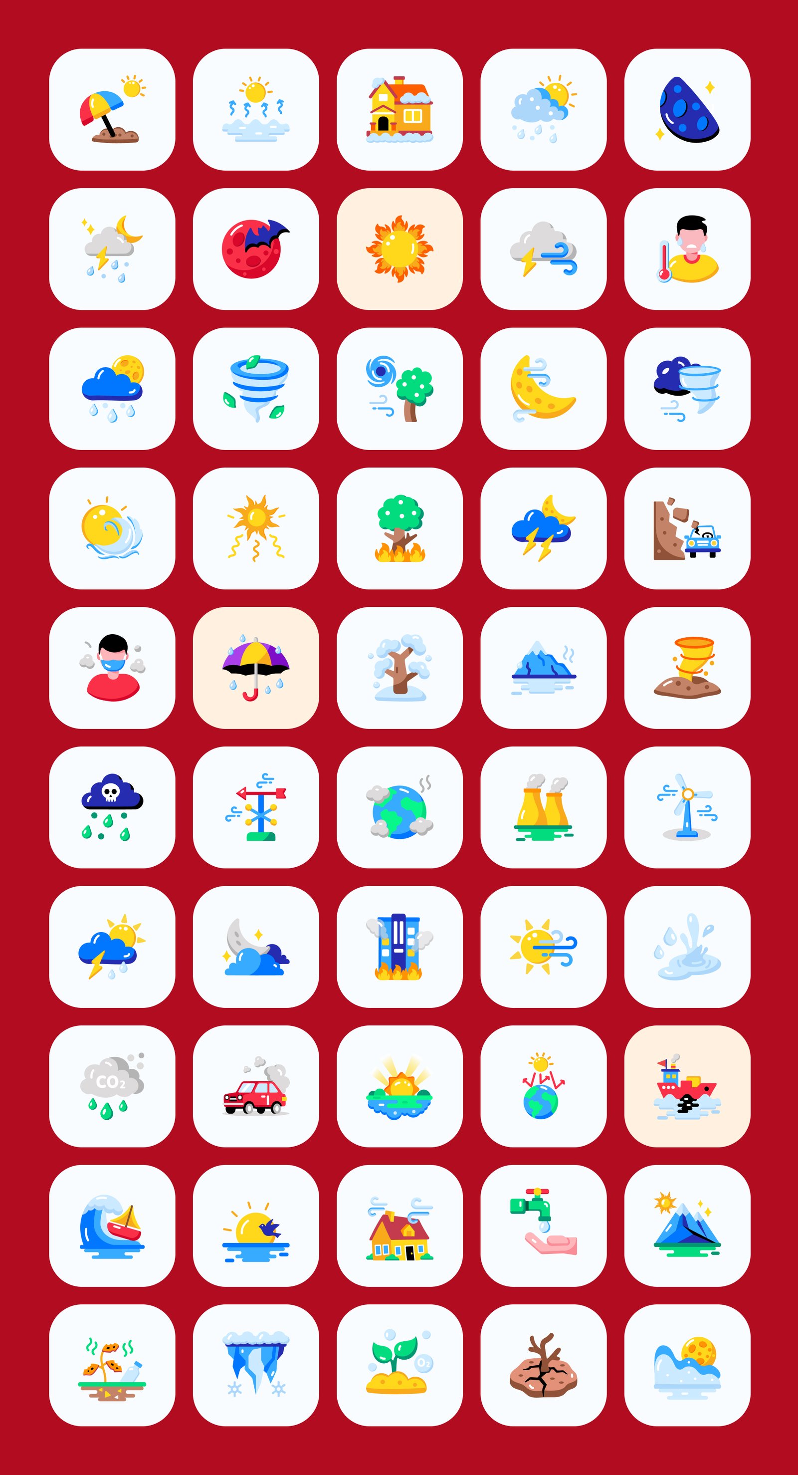 Seasonal Weather Icons