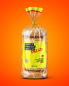 Sesame Seed Bagels Package Mockup