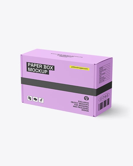 Shipping Carton Box Mockup