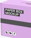 Shipping Carton Box Mockup
