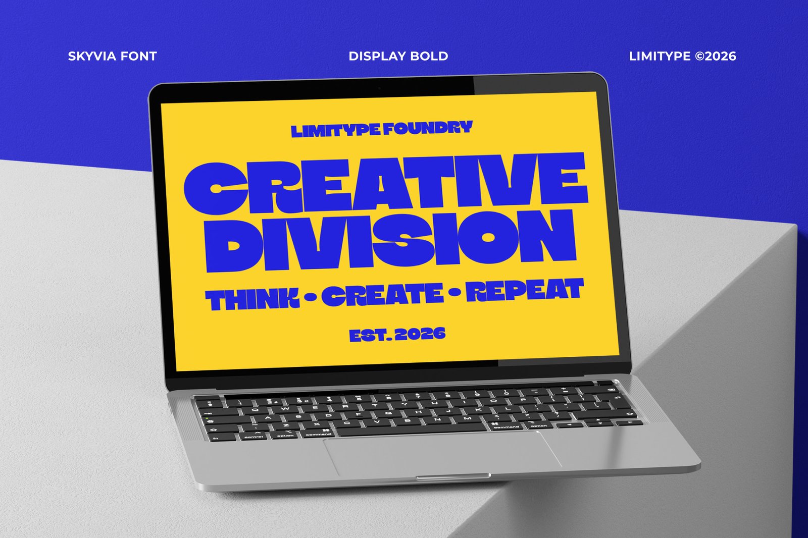 Skyvia - Bold Inktrap Font
