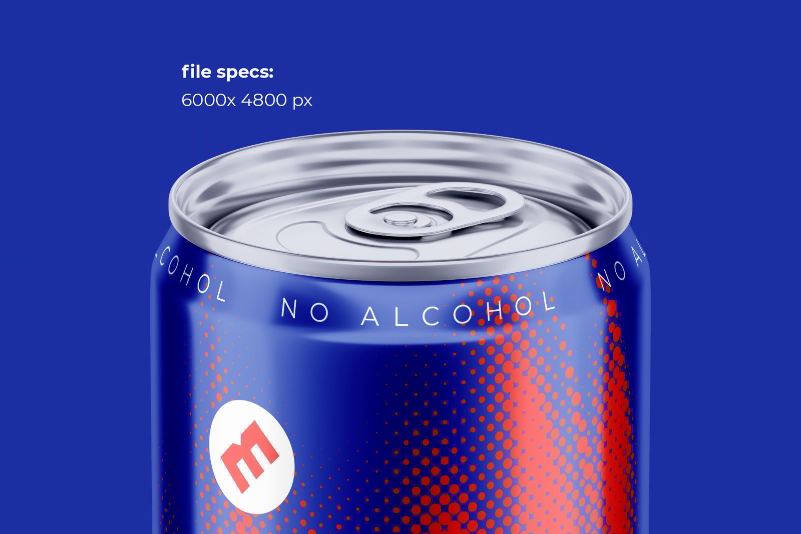 Sleek 355ml Aluminium Can Mockup