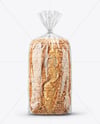 Sliced Bread with Assorted Seeds Package Mockup