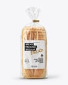 Sliced White Bread Package Mockup